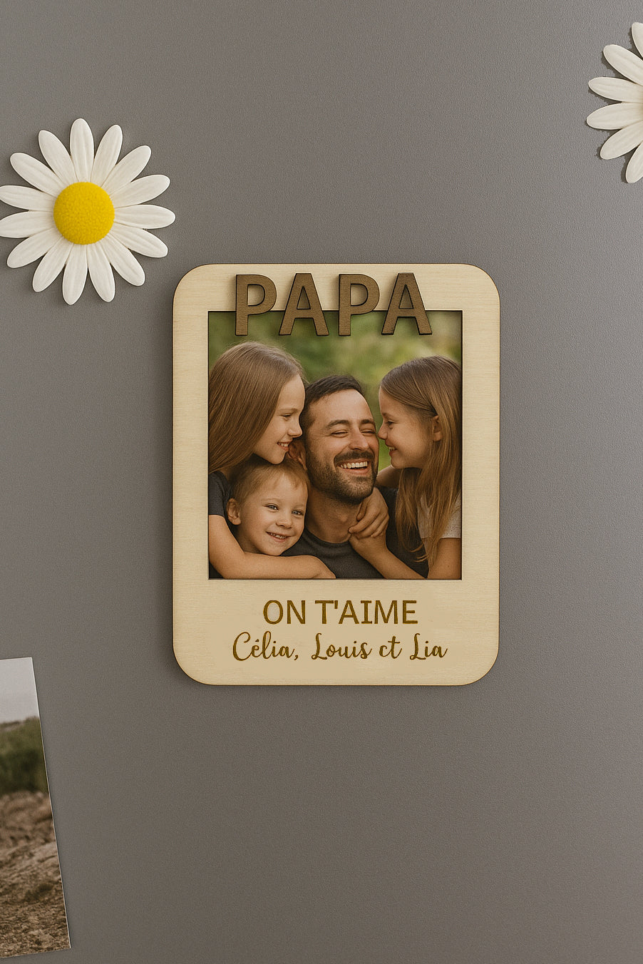 Magnet photo - Papa