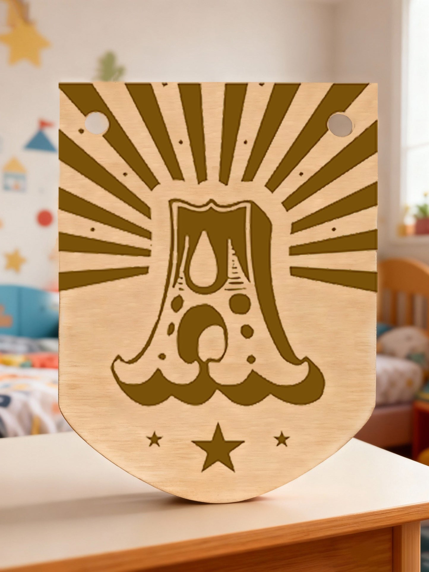 Lettre prénom - Cirque