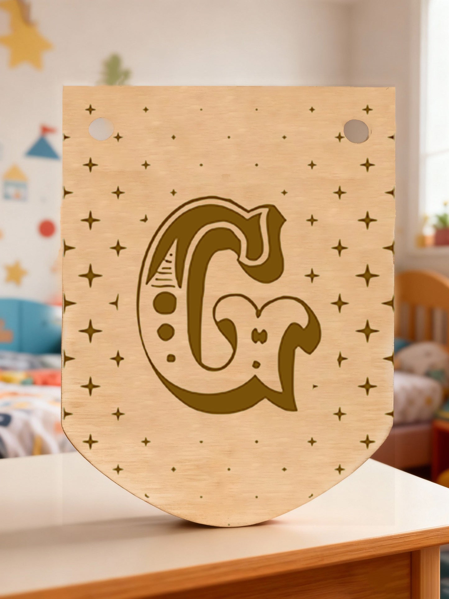 Lettre prénom - Cirque