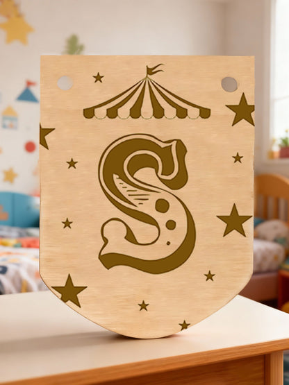 Lettre prénom - Cirque