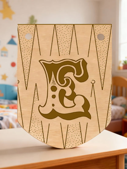 Lettre prénom - Cirque