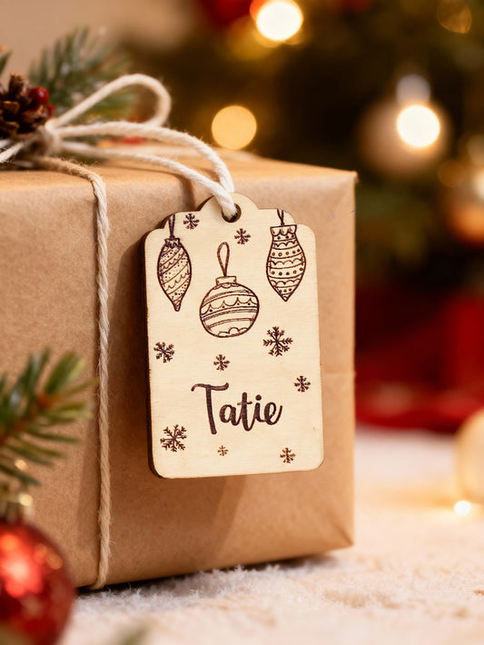 Étiquette Noël - Boule