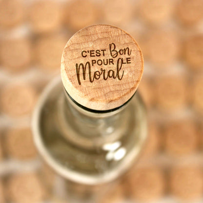 Bouchon de vin - Moral