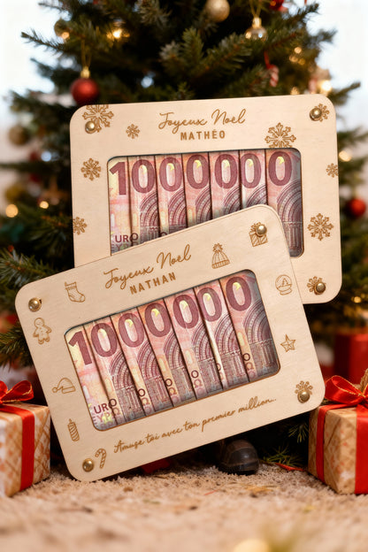 Carte en bois - Million