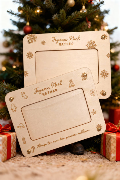 Carte en bois - Million