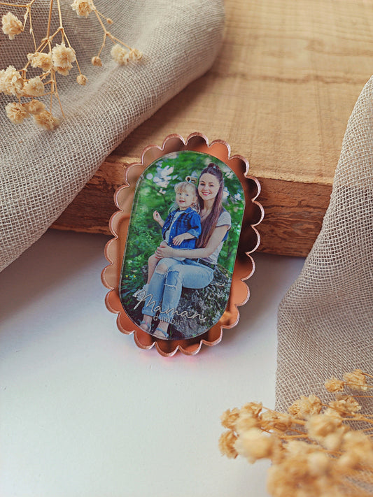 Magnet photo - Maman