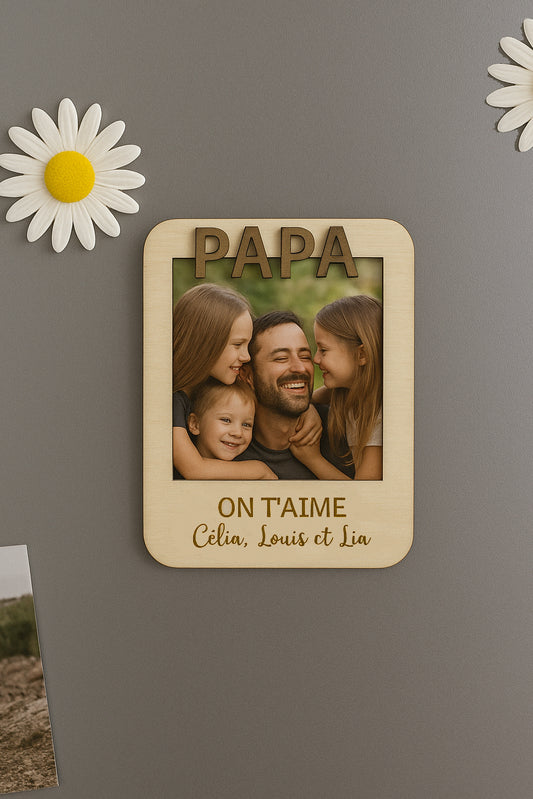 Magnet photo - Papa