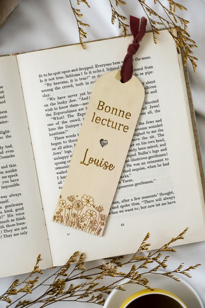 Marque page - Bouquet