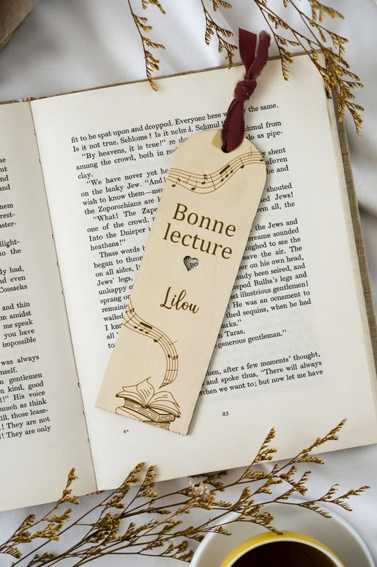 Marque page - Musique