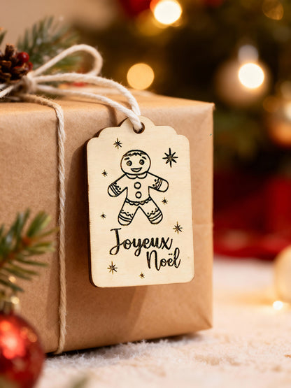 Étiquette Noël - Lot de 5