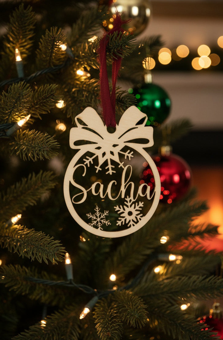 Boule de Noël - Flocon