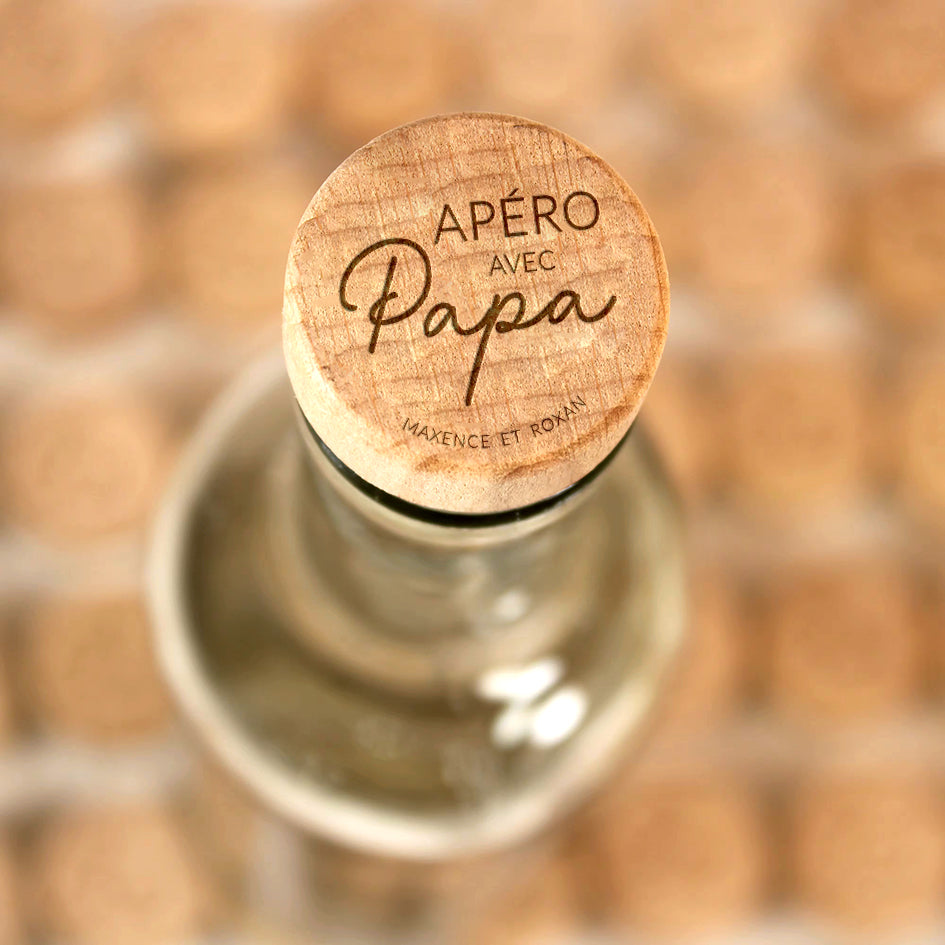 Bouchon de vin - Papa
